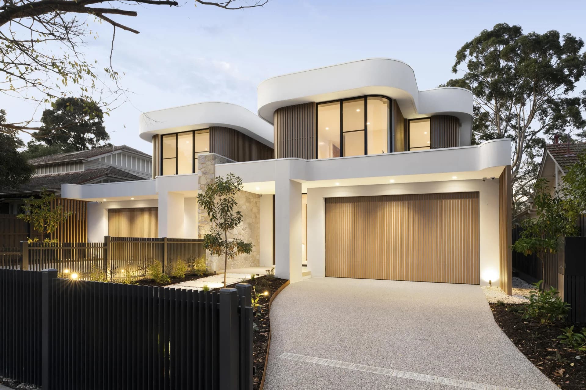 Illustrative view representing Driveway